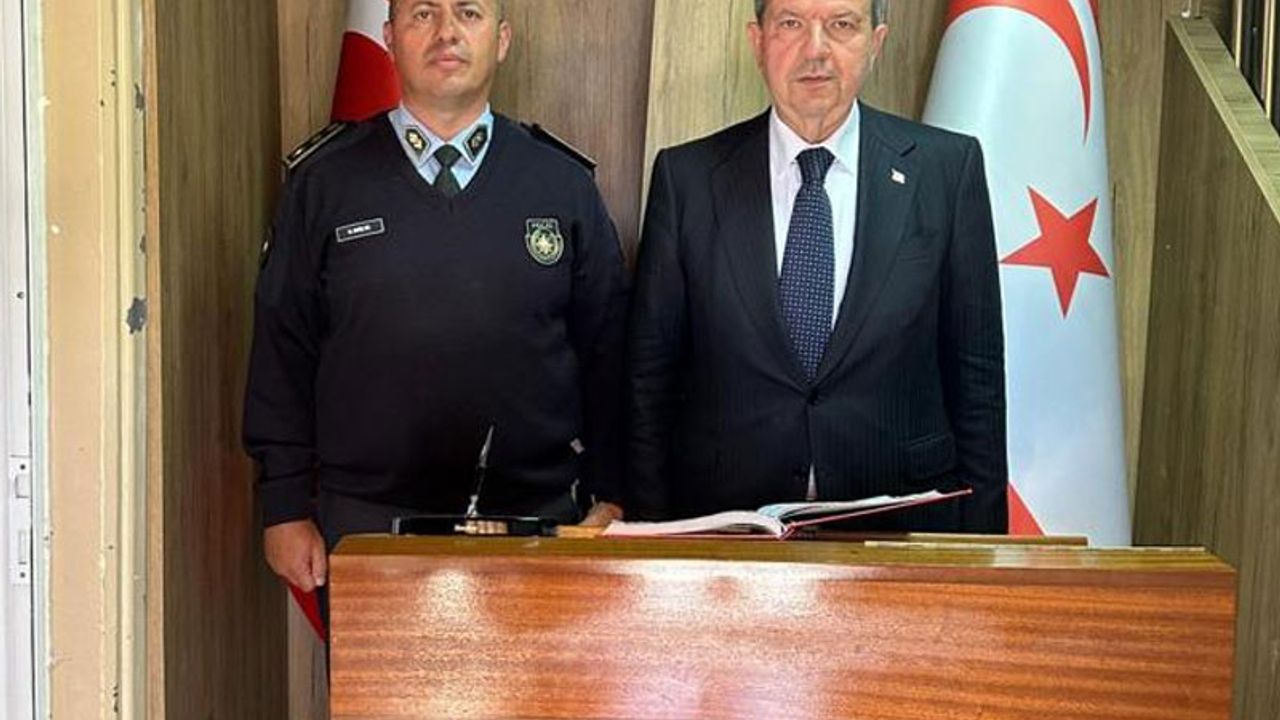 Tatar, Güzelyurt Polis Müdürlüğü’nü ziyaret etti